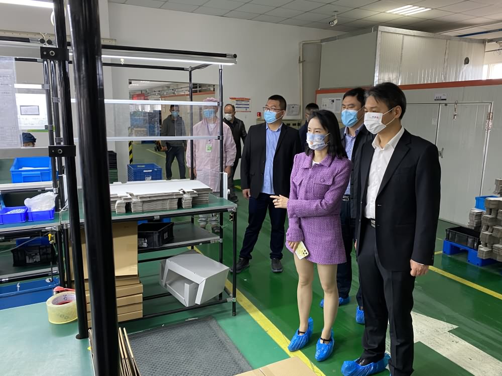 桐鄉市委（wěi）副書記（jì）、市長王堅一行蒞臨91天堂最新在线观看調（diào）研